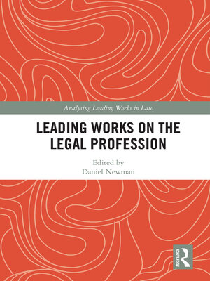 cover image of Leading Works on the Legal Profession